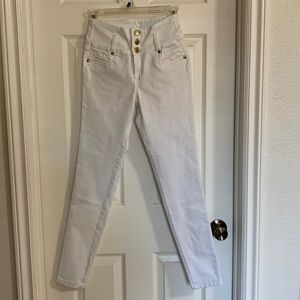 Nicolette White Shapewear Jeans